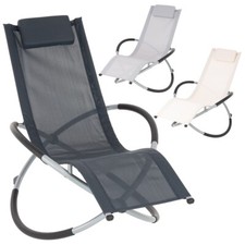 Chaise longue géométrique jardin plage extérieur pliable chaise de relaxation