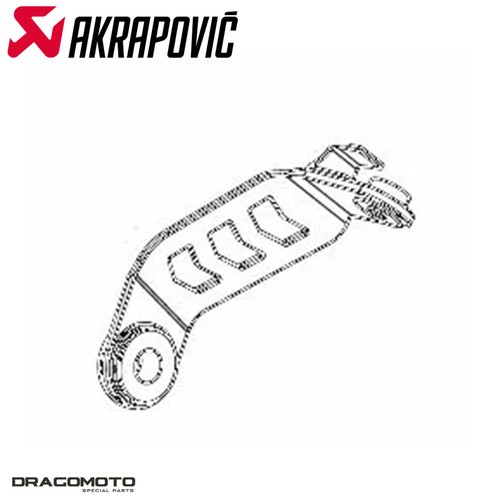 Support akrapovic x329 - support, p-x329