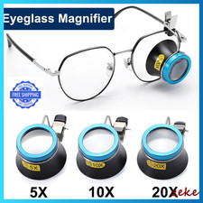 Loupe de lunettes à clipser