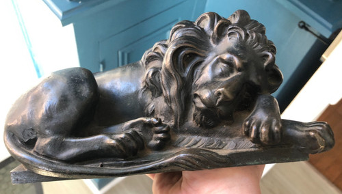 Beau bronze animalier ancien - beau,