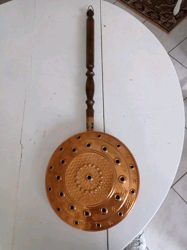 Chauffe lit ancien cuivre - ancien, en