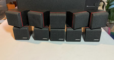 5 Bose Redline Double Cube Speakers Lifestyle Acoustimass 5 - Tested!