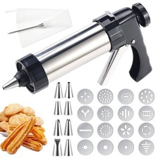 Machine a Churros,Presse a Biscuits, Appareil a Churros,Presse à Churro Pisto...