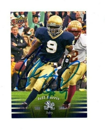 Jeff burris notre dame irish - notre,