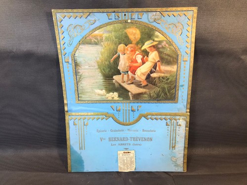 Ancien porte lettres carton - lettres, en