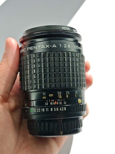 Objectif pentax 135mm - a,