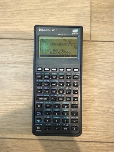 Hewlett packard 48gx 128k - hewlett, hp