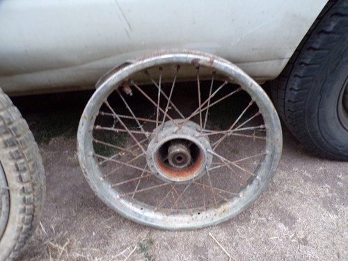 Jante roue arrière honda 125 - arrière,