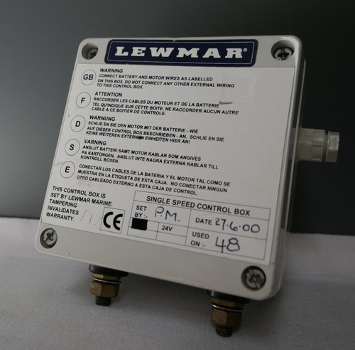 Single speed control box - single, pm