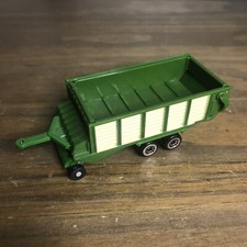 Siku 1625 Remorque Vert Métal Et Plastique Pour Véhicule Agricole Tracteur