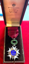 #9341 - Belgium Knight of the Order of the Crown Medal Box
