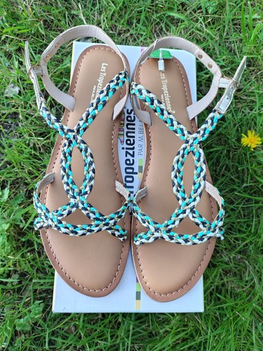 Sandales tropeziennes cuir - sandales,