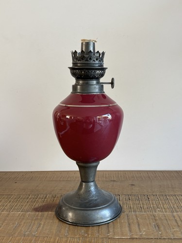 Ancienne lampe pétrole - lampe,