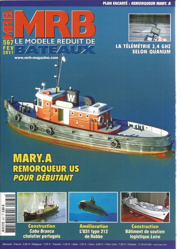 Mrb 567 plan remorqueur - :,
