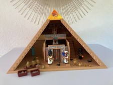 924⚜️ Playmobil- 4240 - Egyptian Pyramid with Characters + Complete Box