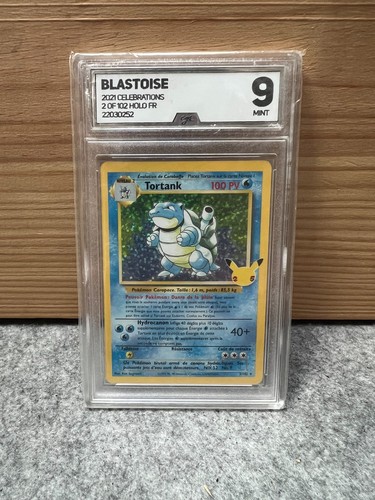 Carte pokémon cgs - 9, tortank