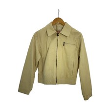 SCHOTT Leather Blouson Jacket Size L Cream From Japan 0104360K Authentic