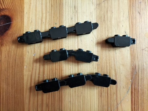 Lego noir brick - 9x,