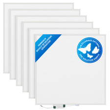 6x Plafonnier LED 60x60