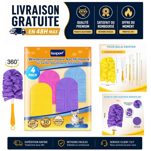 Recharges lavables plumeau - 4,