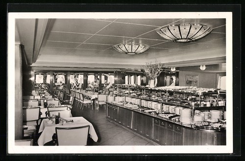 Carte postale ferry allemagne - carte,