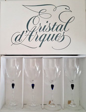 Cristal d'arques 4 verres a