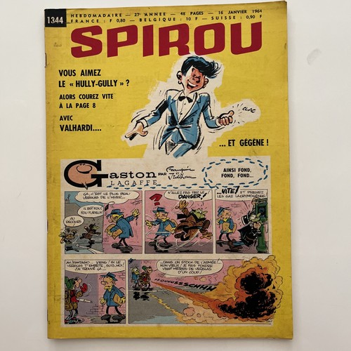 Spirou hebdomadaire 1344 - spirou,