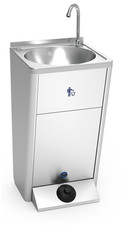 Lave mains autonome inox sur pied et portable