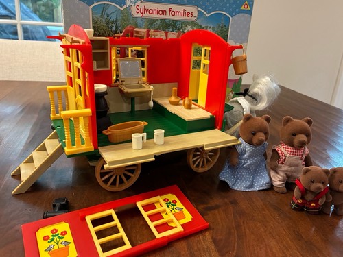Sylvanian families caravan - sylvanian,