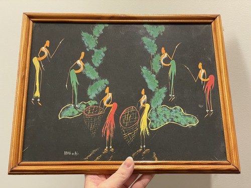 Tableau peinture art africain - tableau,