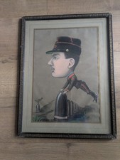 Caricature Militaire Ancienne