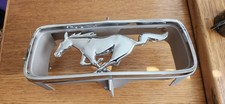 1967 Ford Mustang Center Grille OEM Corral Running Horse Pony Emblem .