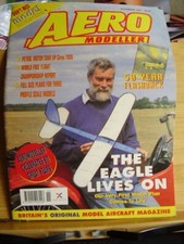 AERO MODELLER NOVEMBER 1995 MODEL AIRCRAFT MAGAZINE WITH 2 PLANS BEBE JODEL BUCK
