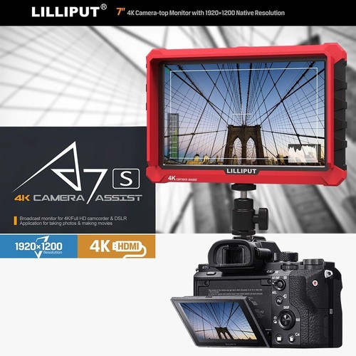 Lilliput a7s 4k - 7, dslr
