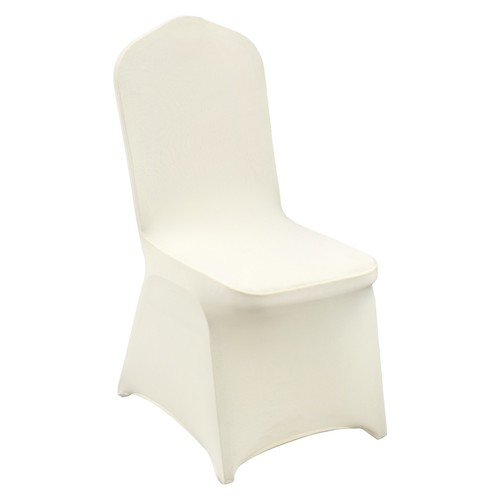 100pcs housses chaise ivoire - 100pcs,