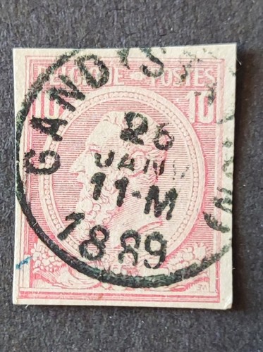 Timbre belgique belgie 1883 - timbre,