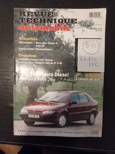 Revue technique citroen xsara - technique,