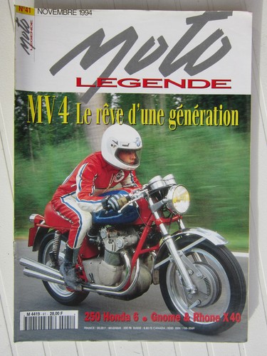 Moto legende mv agusta - moto, n°41