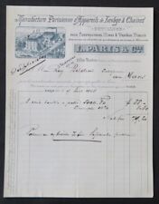 Billhead Invoice PARIS 1922 Child Car Wheelchair for Sick 123