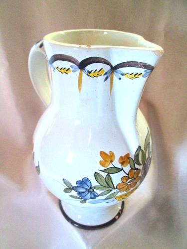Cruche pichet broc faience - cruche,