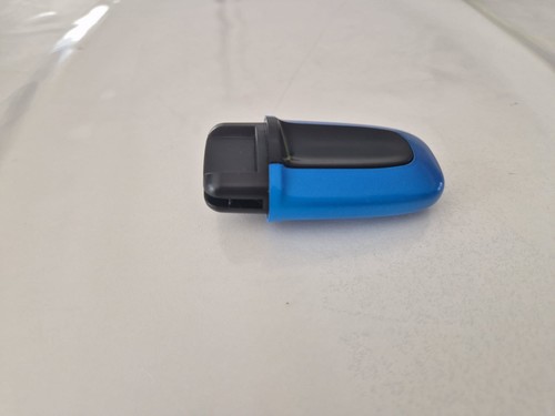 Clé démarrage bleue porsche - démarrage,