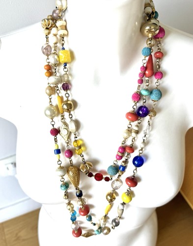 Chanel grand sautoir - chanel, collier