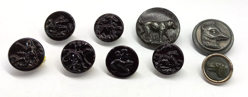 Anciens boutons chasse - de,