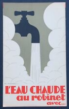 HOT TAP WATER advertising with electric water heater