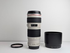 Objectif zoom Canon EF 70-200mm F/4 L USM [comme neuf avec capot avec filtre]...