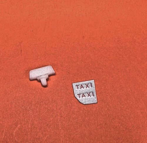 Enseigne taxi repro pour - taxi, repro.