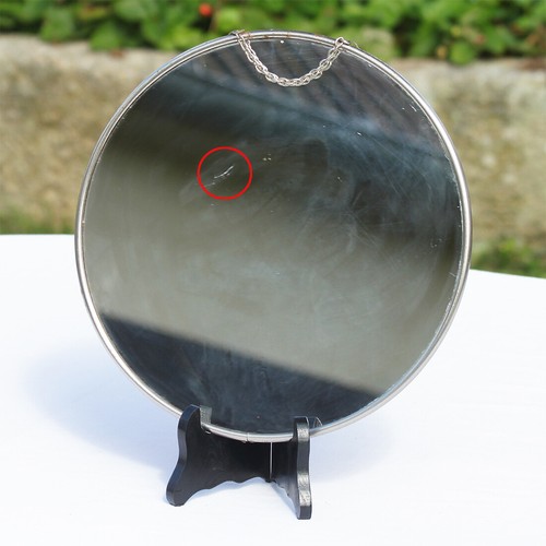 Ancien miroir barbier - de,