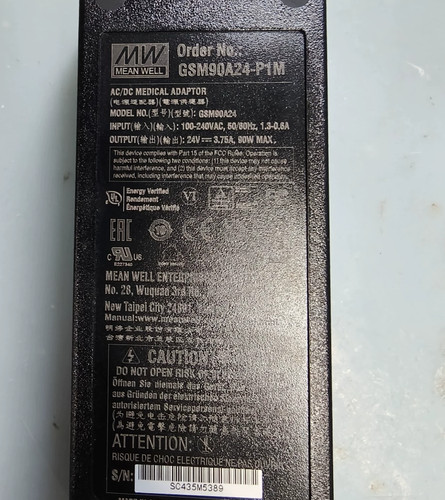 Mean well gsm90a24 - well, 3.75a