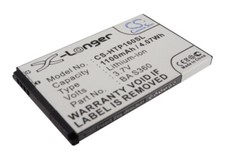 Batterie 1100mAh type 35H00125-02M 35H00125-07M TOPA160 Pour HTC Touch Diamond 2
