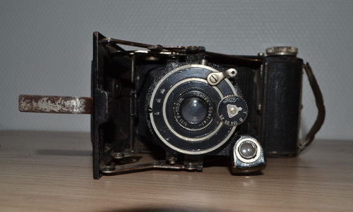 Ancien appareil photo - appareil, à